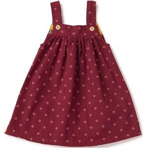🎉Host Pick🎉 Matilda Jane Burgundy Polka Dot Class Act Jumper Easter Dress